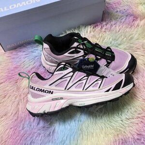 SALOMON XT‑6 Expanse x Sandy Liang Pink Trail Running Shoes